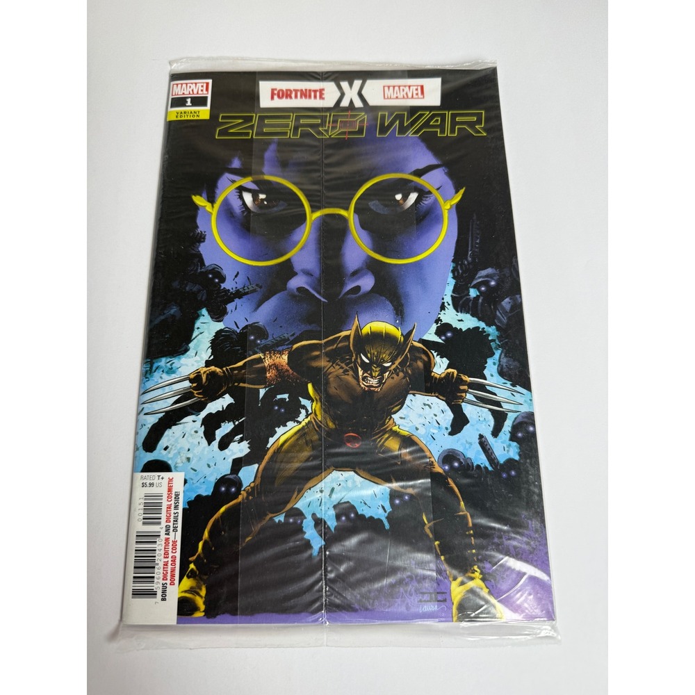 Fortnite X Marvel Zero War 1 Wolverine Marvel Comics 2022 New Polybagged
